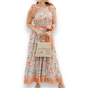 Victoria Dunn Maxi Dress Clementina Small